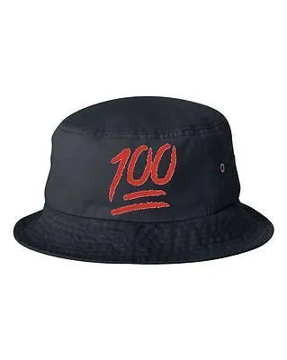 100 Emoji Bucket Cap Hat