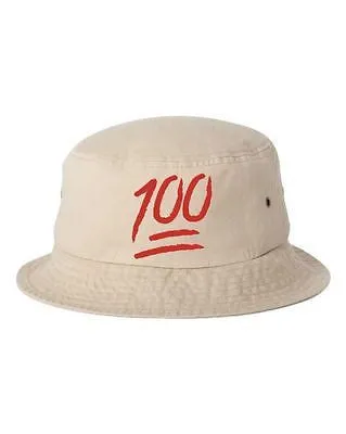 100 Emoji Bucket Cap Hat