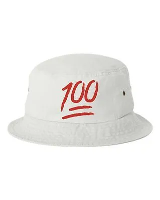 100 Emoji Bucket Cap Hat