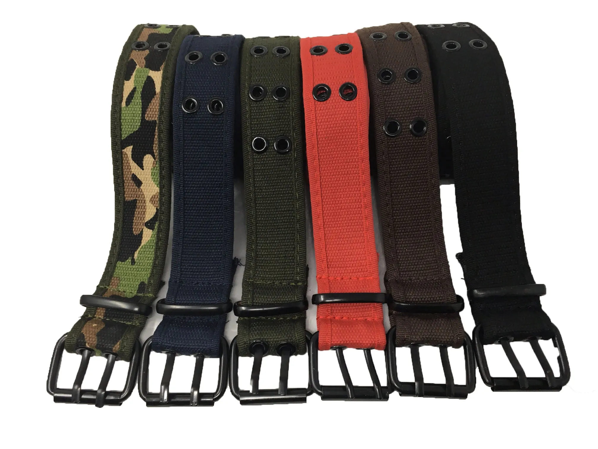 1.5" Wide OD Green Canvas Web Military Tactical Belts