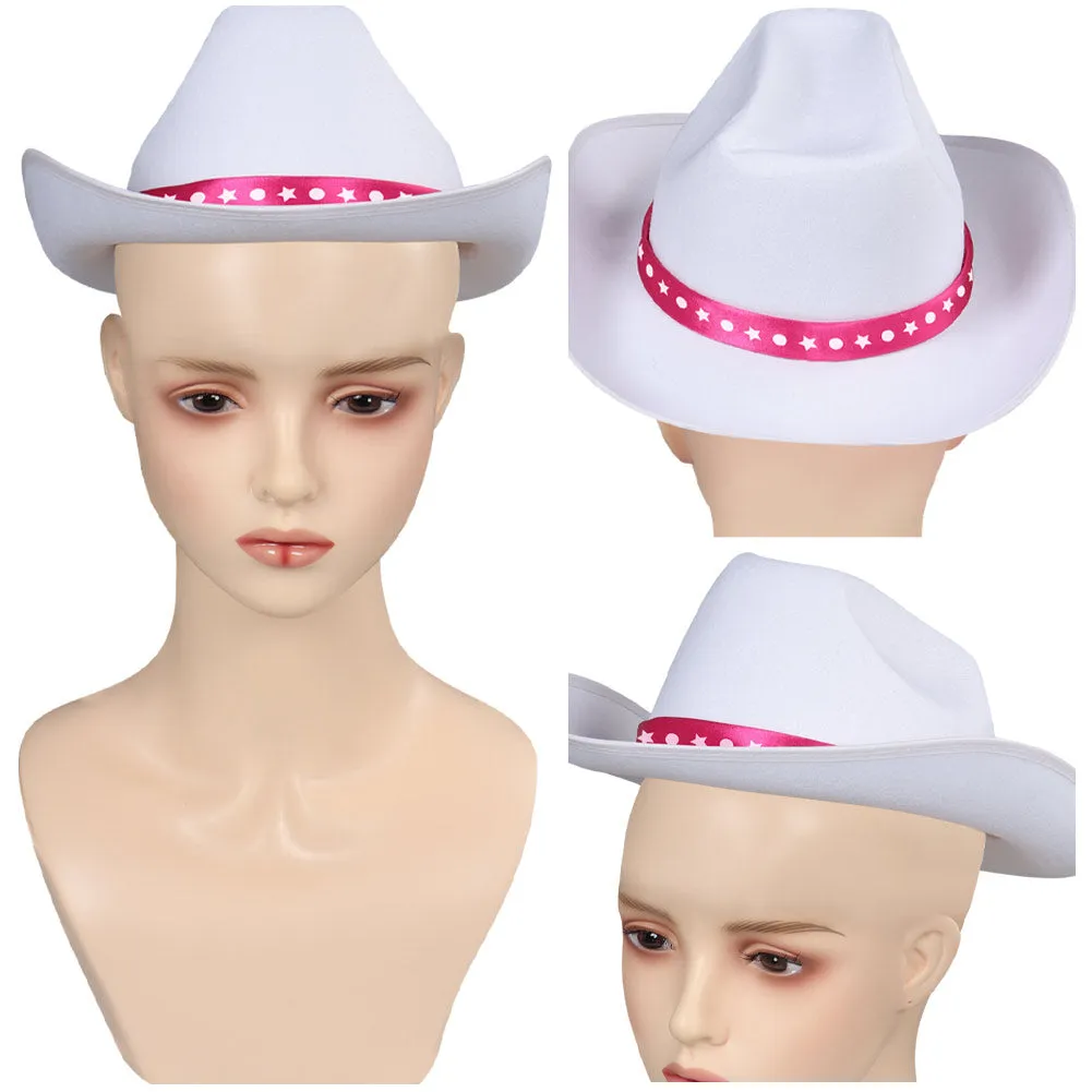 2023 Doll Hat Cap Kids Children Cowboy Halloween Carnival Party Accessories