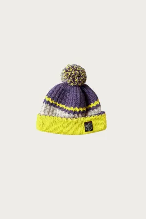 3G Wool Cable Knit Cap - Flash Yellow