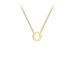 9K Gold 'O' Initial Necklace - 1.19.0164