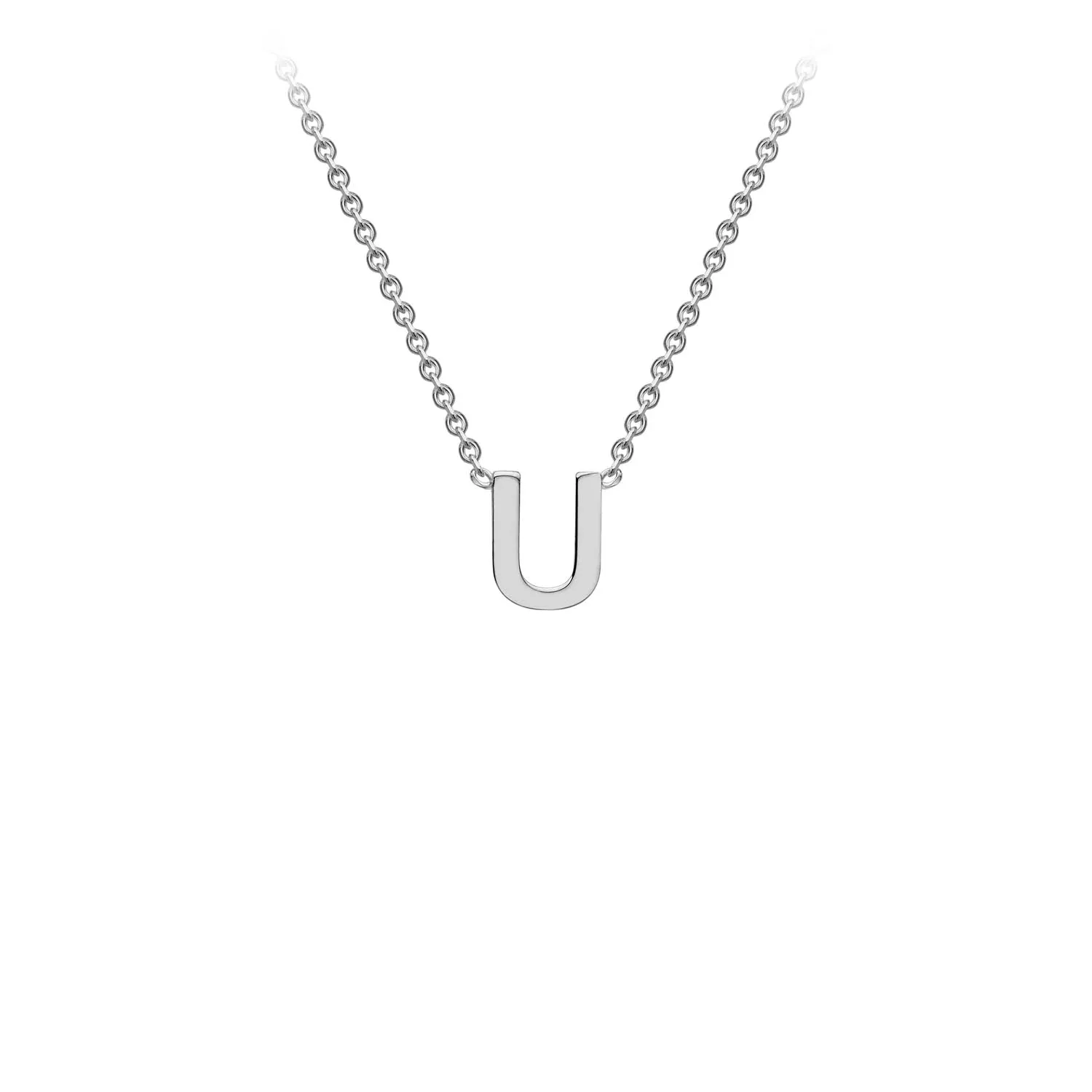 9K Gold 'U' Initial Necklace - 1.19.0170