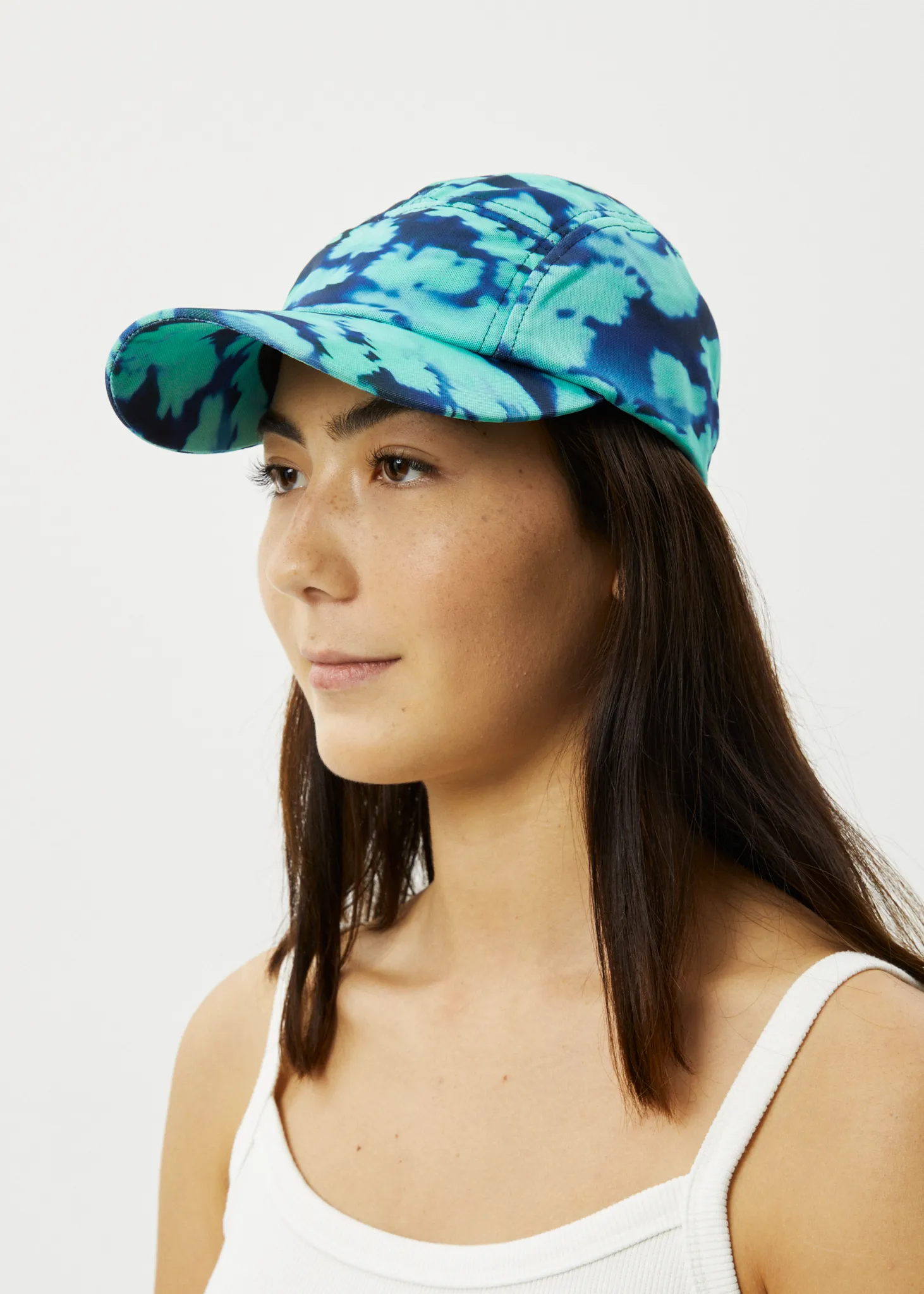 AFENDS Unisex Liquid Unisex - Panelled Cap - Jade Floral