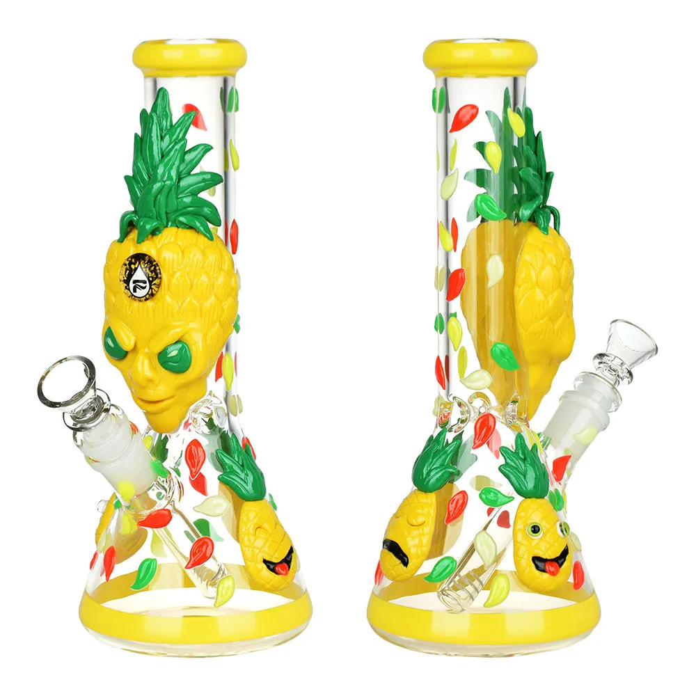Alien Pineapple Beaker Water Pipe