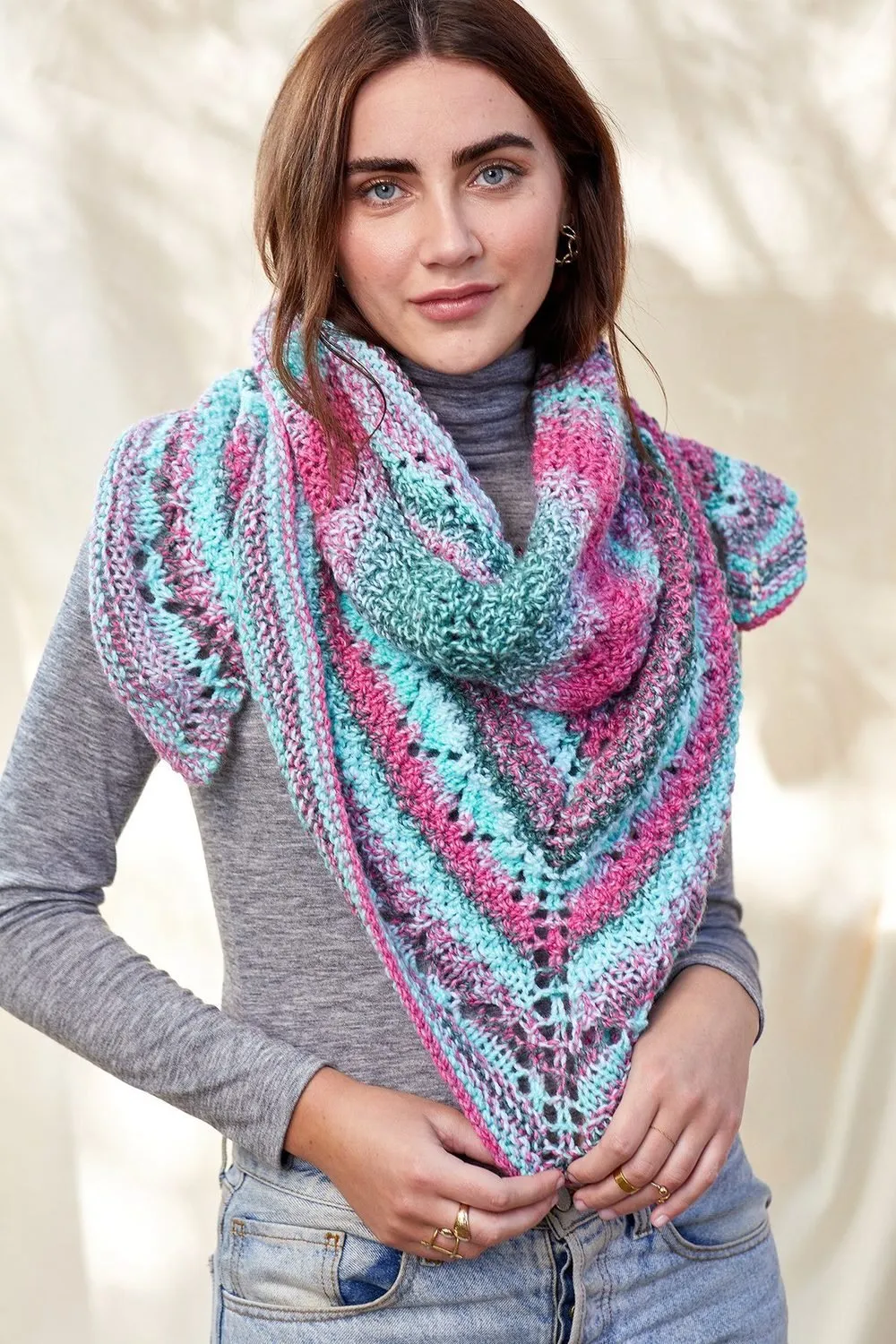 Anemone Shawl Kit