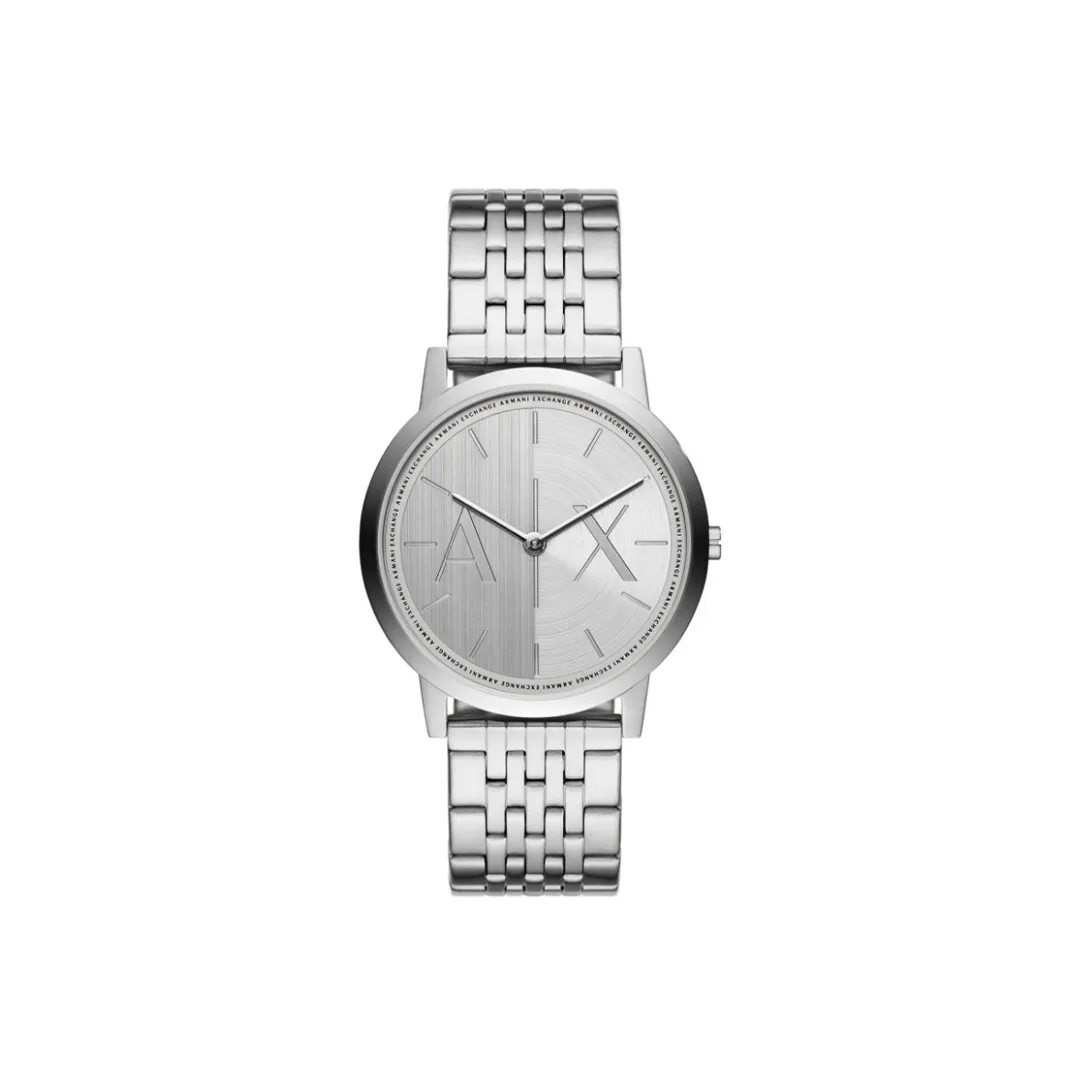 Armani Exchange Silver Stainless Steel Watch, AX2870