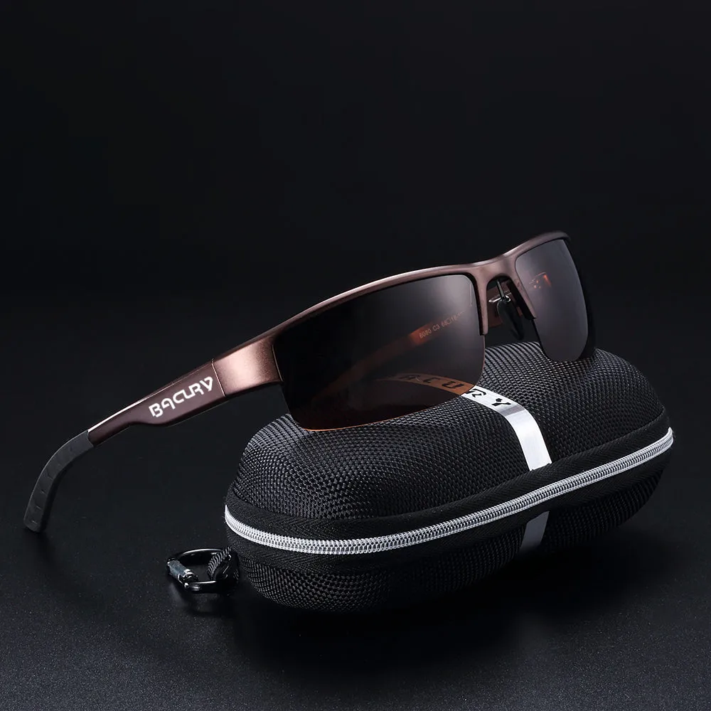 BACURY Sports Al-Mg Sunglasses Comfortable Wear 8080