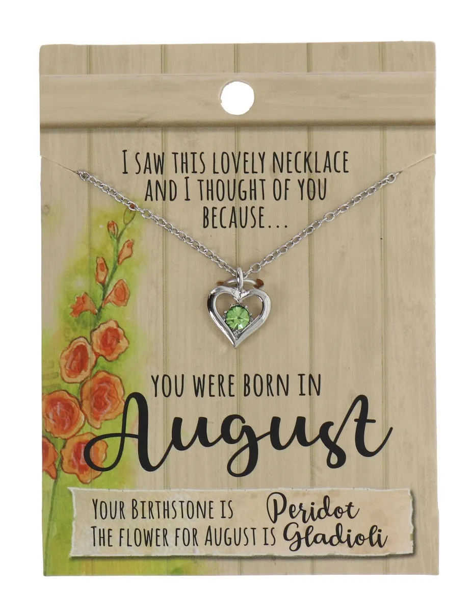 Birthstone Necklaces