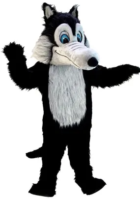 Black Wolf (2)  Mascot Costumes Adult Carnival Party Cosplay Suit