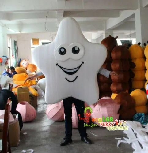 Blue Star Mascot Costumes Carnival Party Cosplay Suit