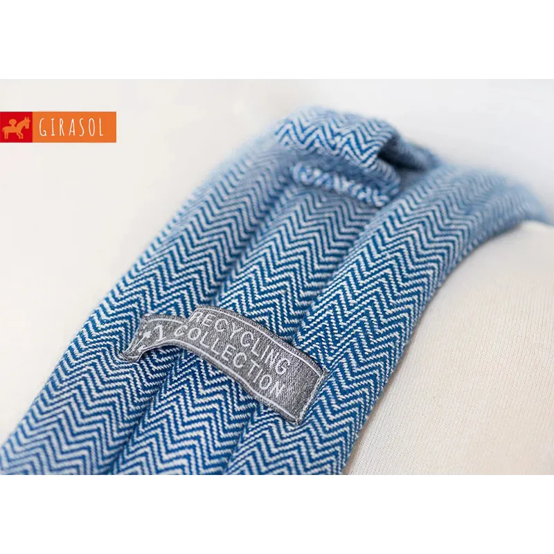 Blue Tweed MySol Half Buckle by Girasol