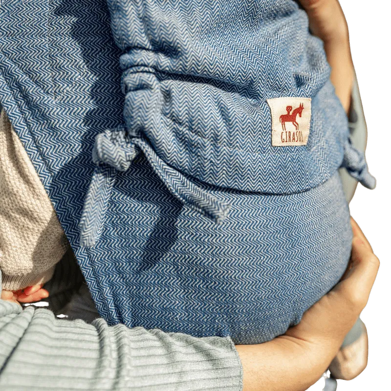 Blue Tweed MySol Half Buckle by Girasol