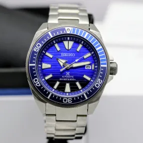 BRAND-NEW! SEIKO "Save the Ocean" Prospex Samurai Automatic Diver's Wristwatch SRPC93