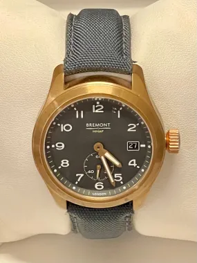 BREMONT Chronometre Solid Bronze Waterproof Automatic Wristwatch-$10K APR w/COA!