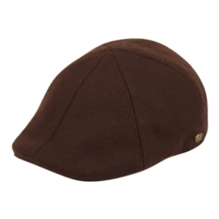 Brown Wool Ivy Cap