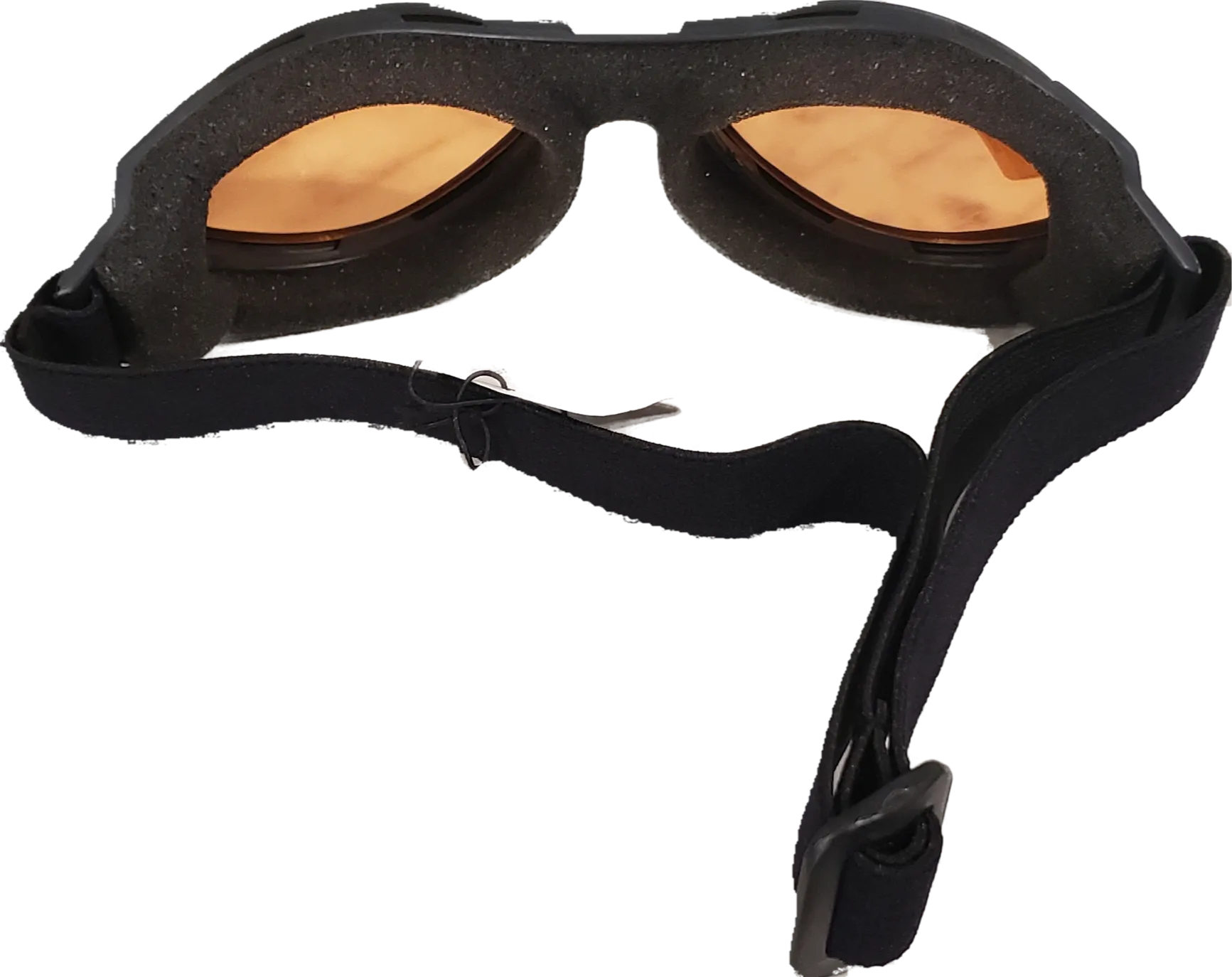 Bugeye Goggles with Matte Black Frame & Amber Lenses