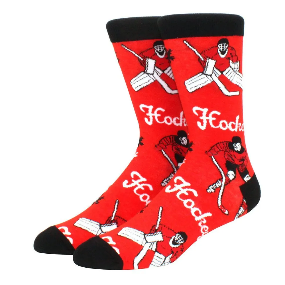 Cartoon Printed Mismatch Socks