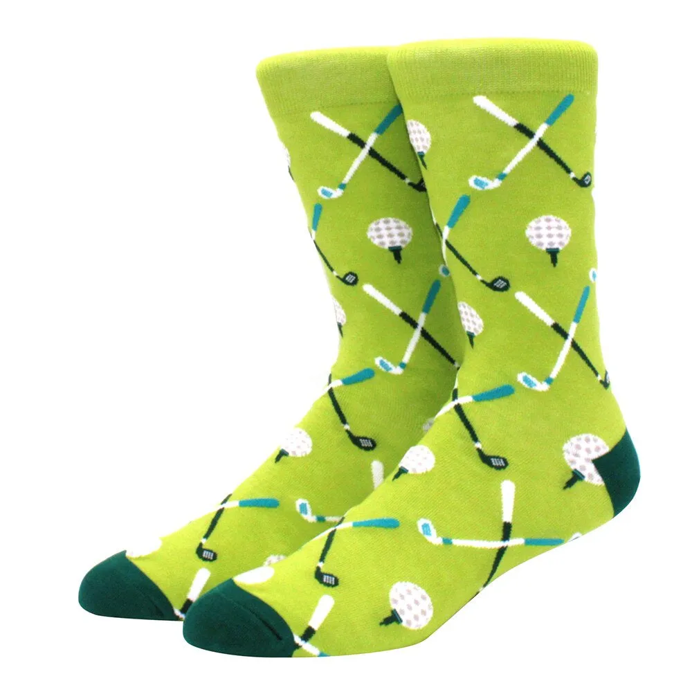 Cartoon Printed Mismatch Socks