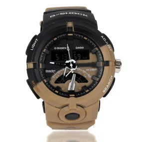Casio G-Shock Men's Waterproof Black Brown Wristwatch