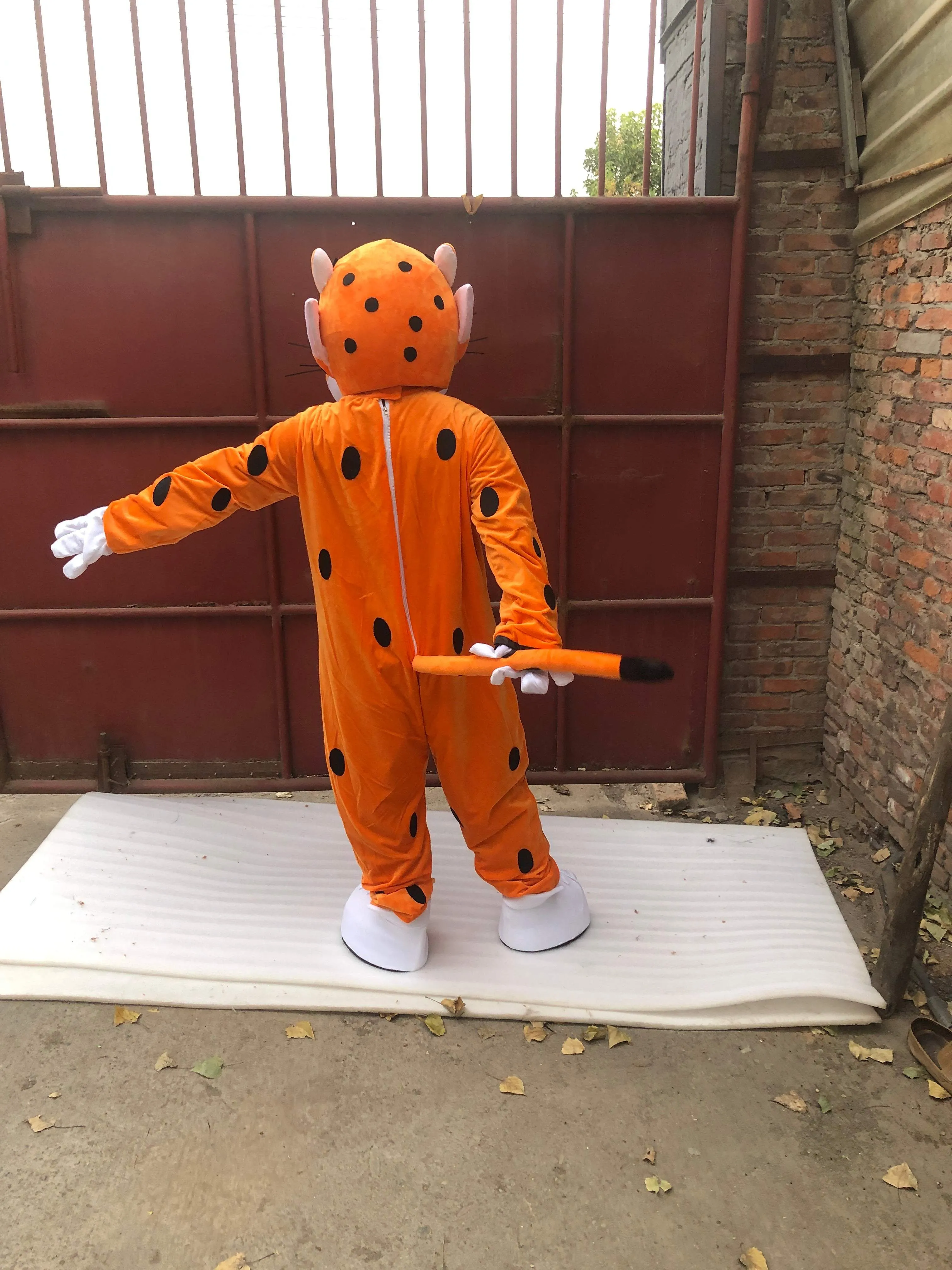 Chester Cheetah Suit Animal Mascot Costume Party Carnival Costumes