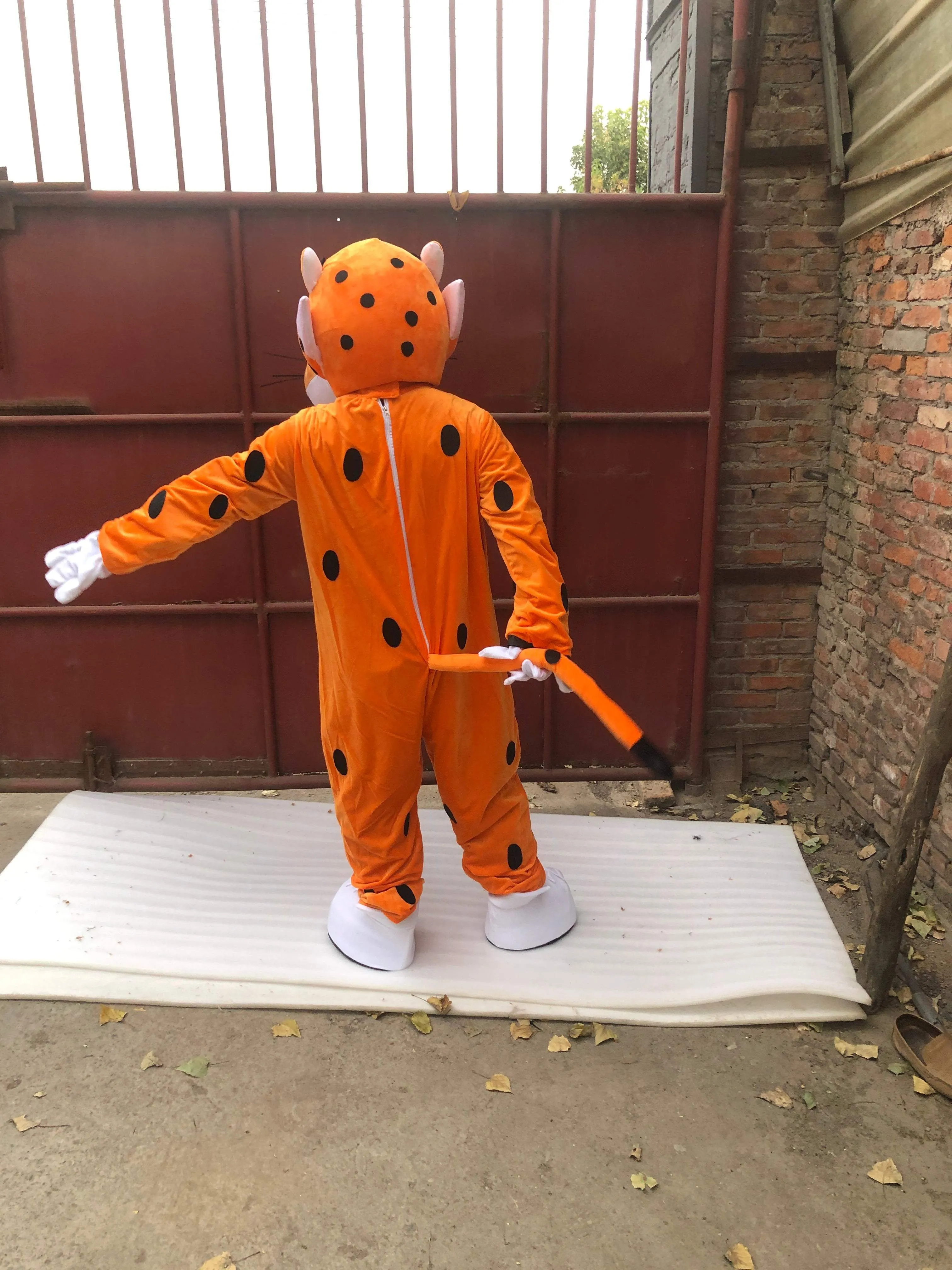 Chester Cheetah Suit Animal Mascot Costume Party Carnival Costumes