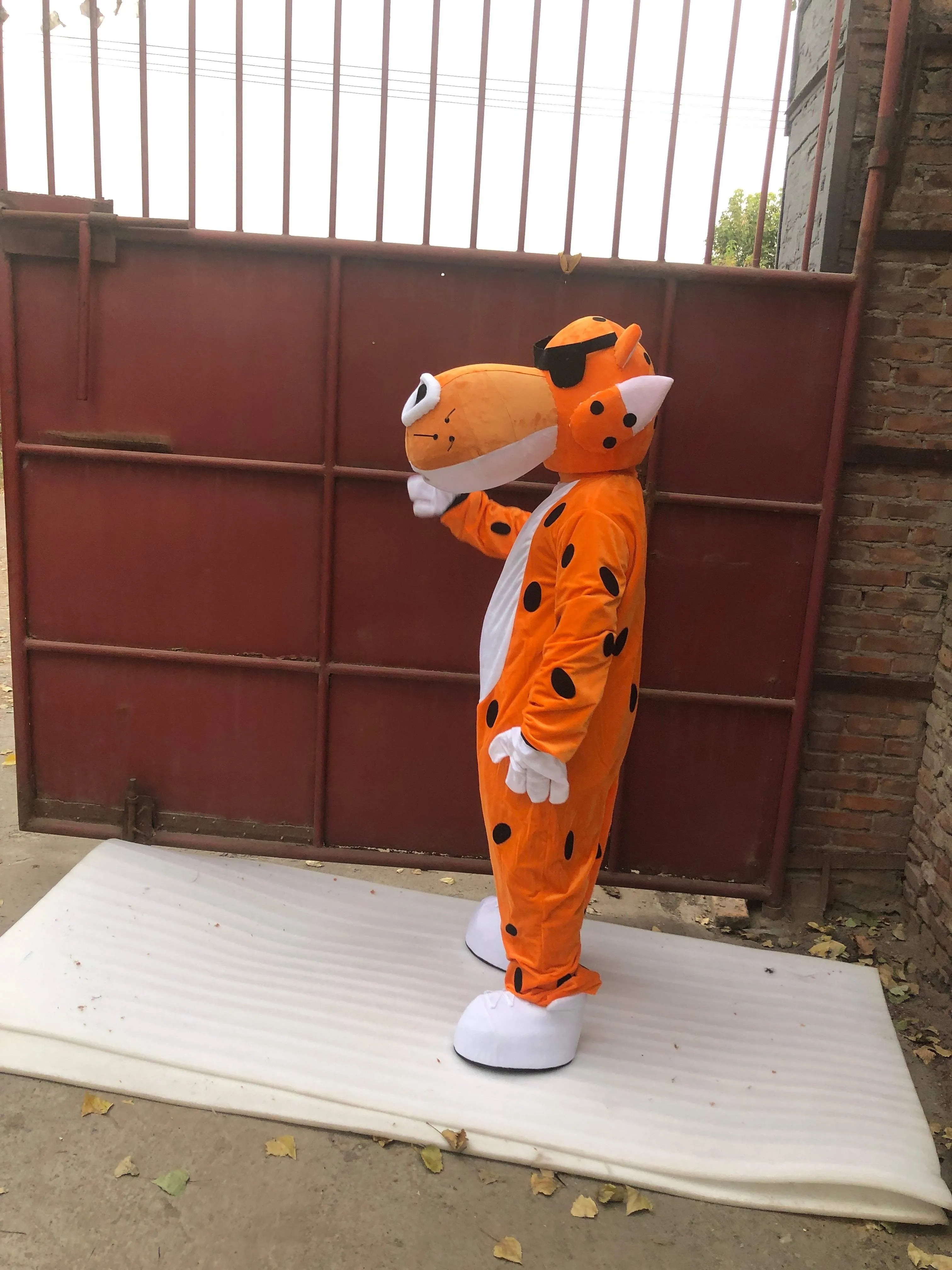 Chester Cheetah Suit Animal Mascot Costume Party Carnival Costumes