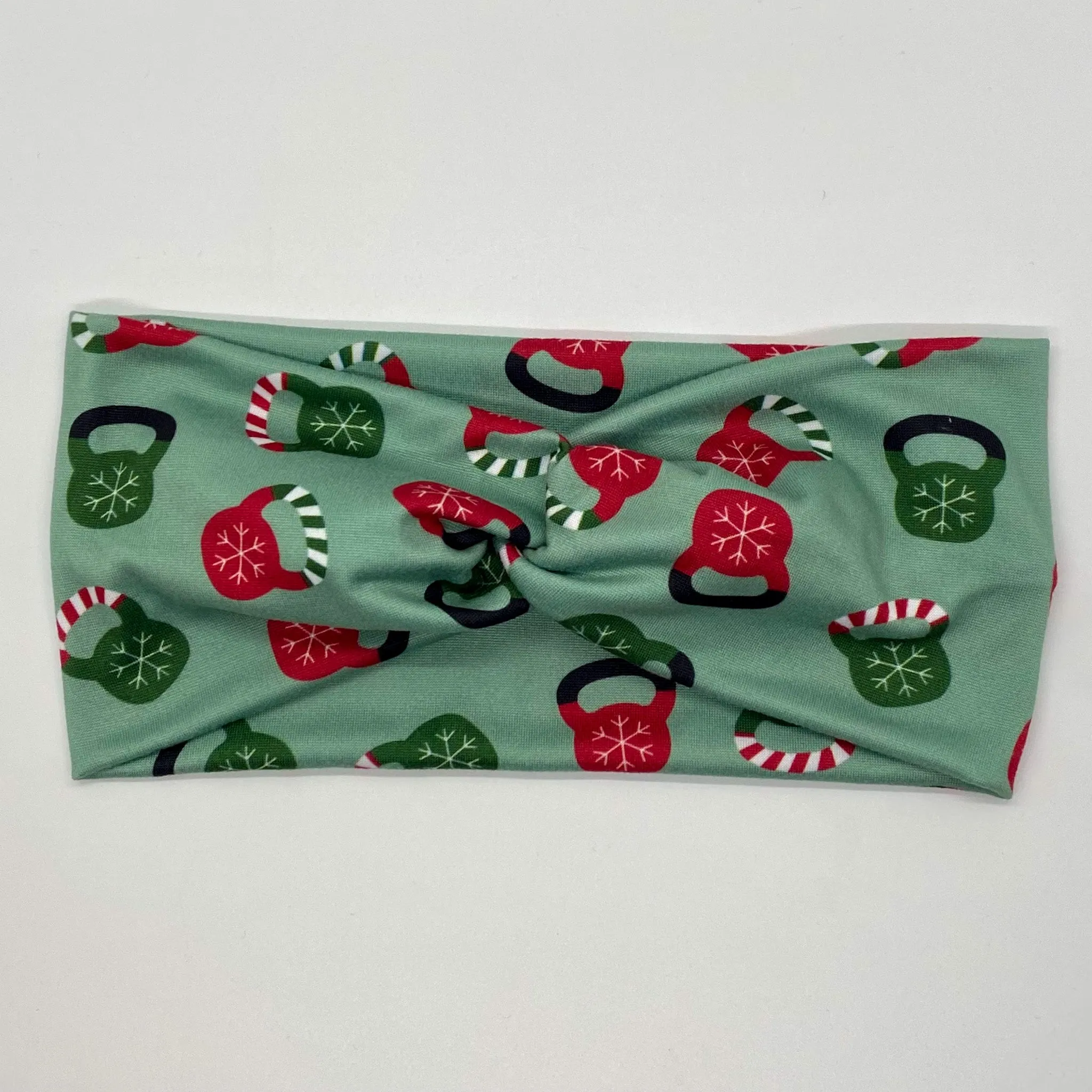 Christmas Kettlebells Twist Headband