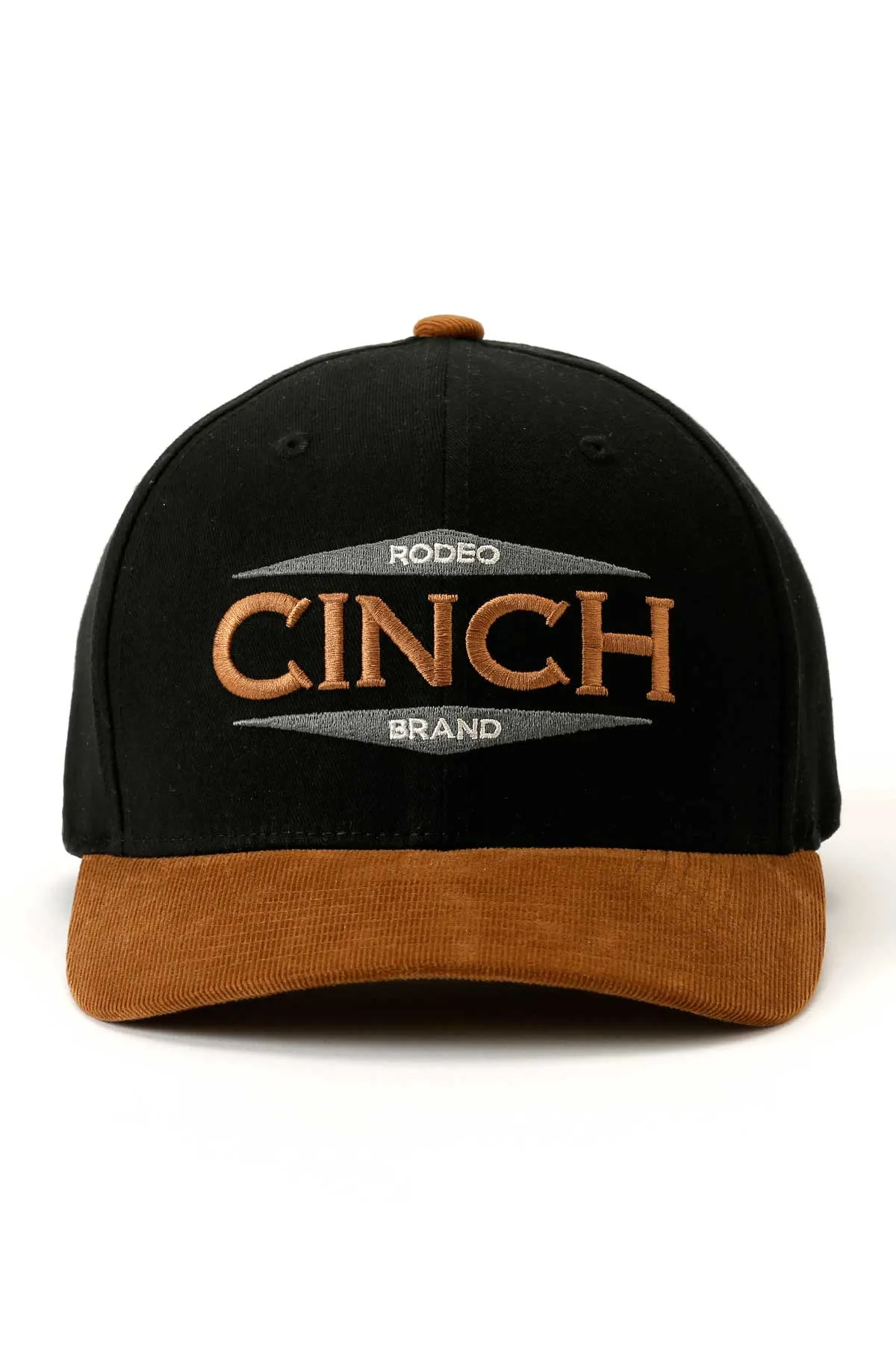CINCH BLACK /BROWN LOGO CAP