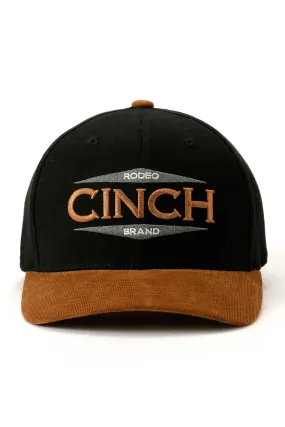 CINCH BLACK /BROWN LOGO CAP