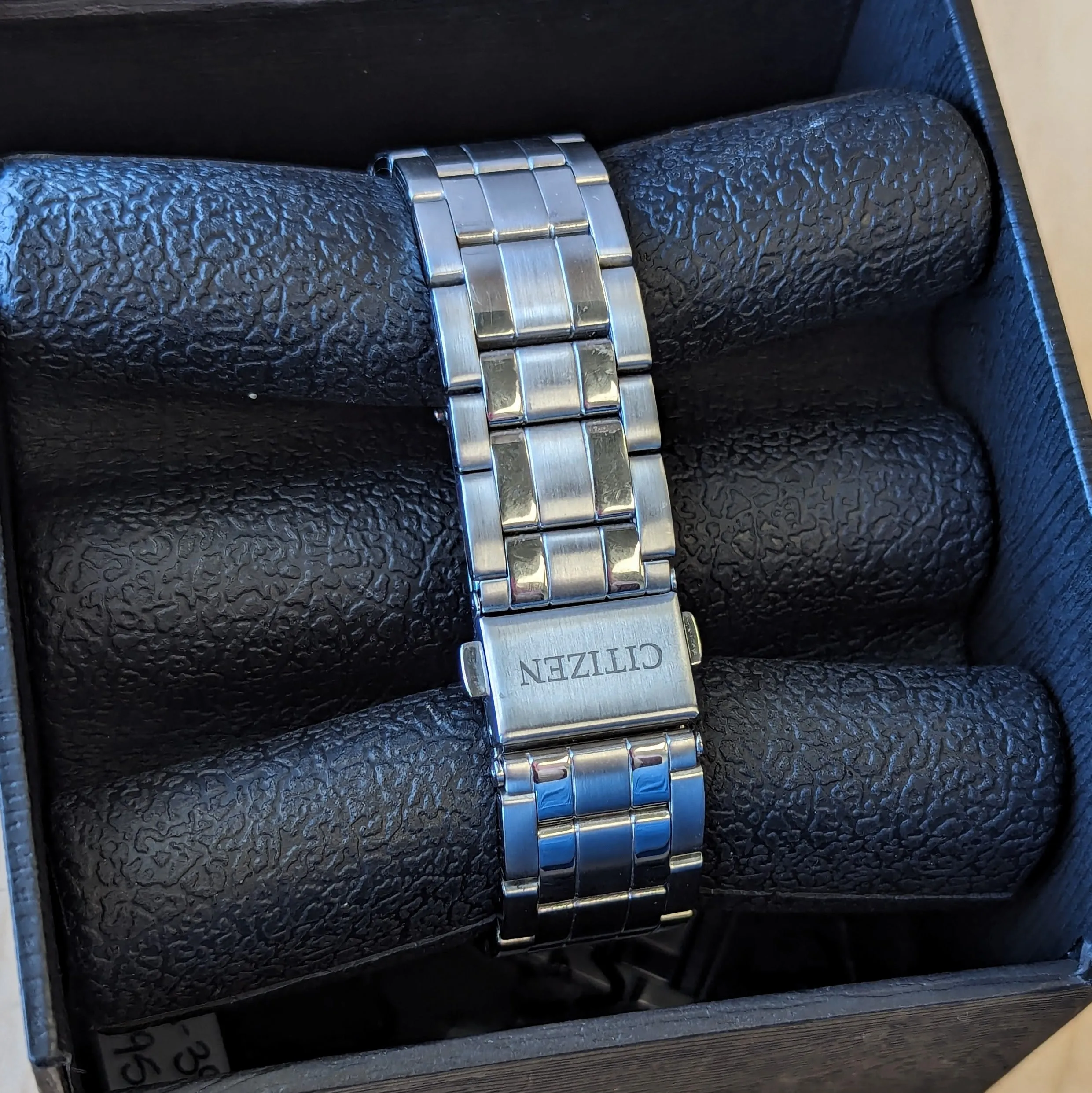 CITIZEN Quartz Watch Ref. AG8340-58E ALL Stainless Steel Cal. 6329 ALL Original! In Box!