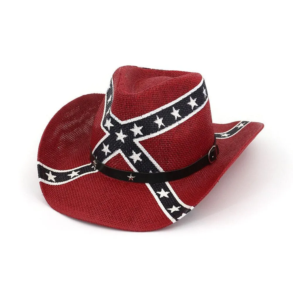 Classic American Flag Cowboy Hat