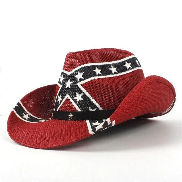 Classic American Flag Cowboy Hat