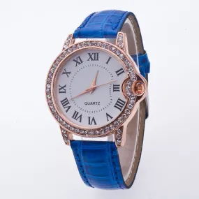 Classic Shinning Rhinestone Quartz Watch