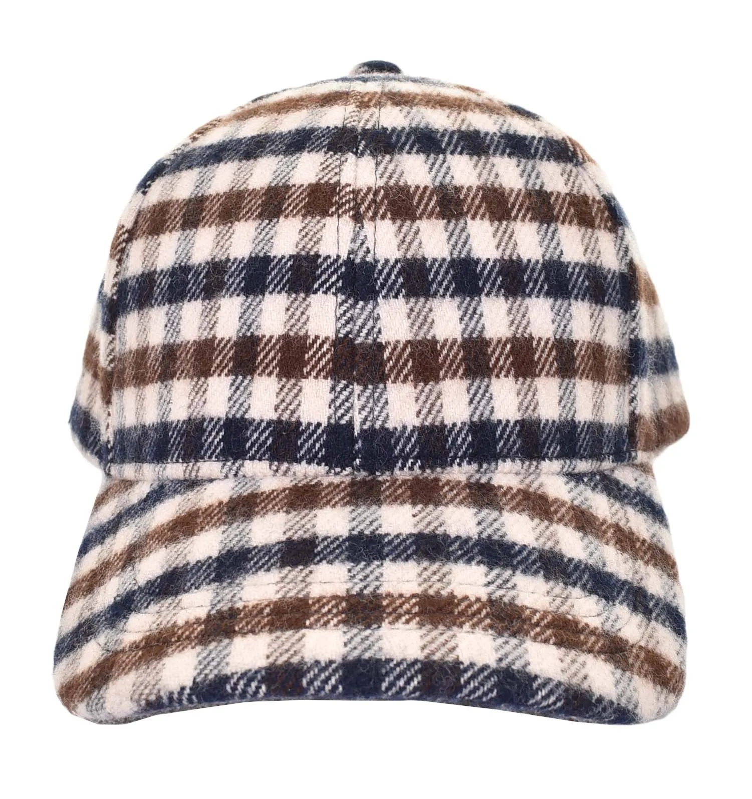 Club Check Wool Cap