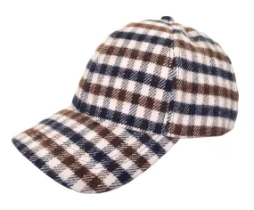 Club Check Wool Cap