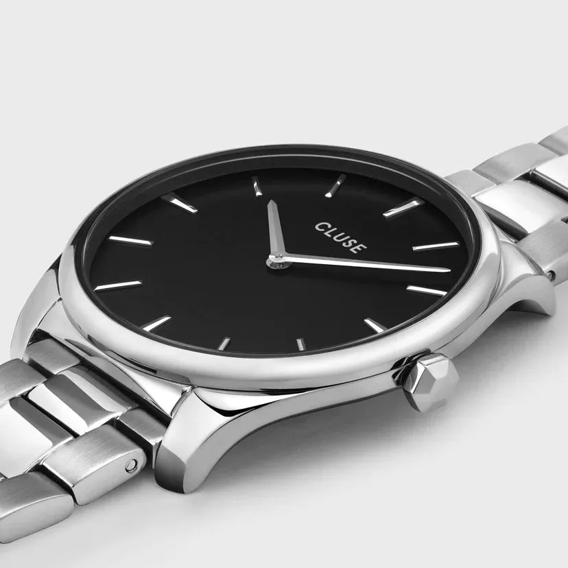 Cluse Feroce Steel Black