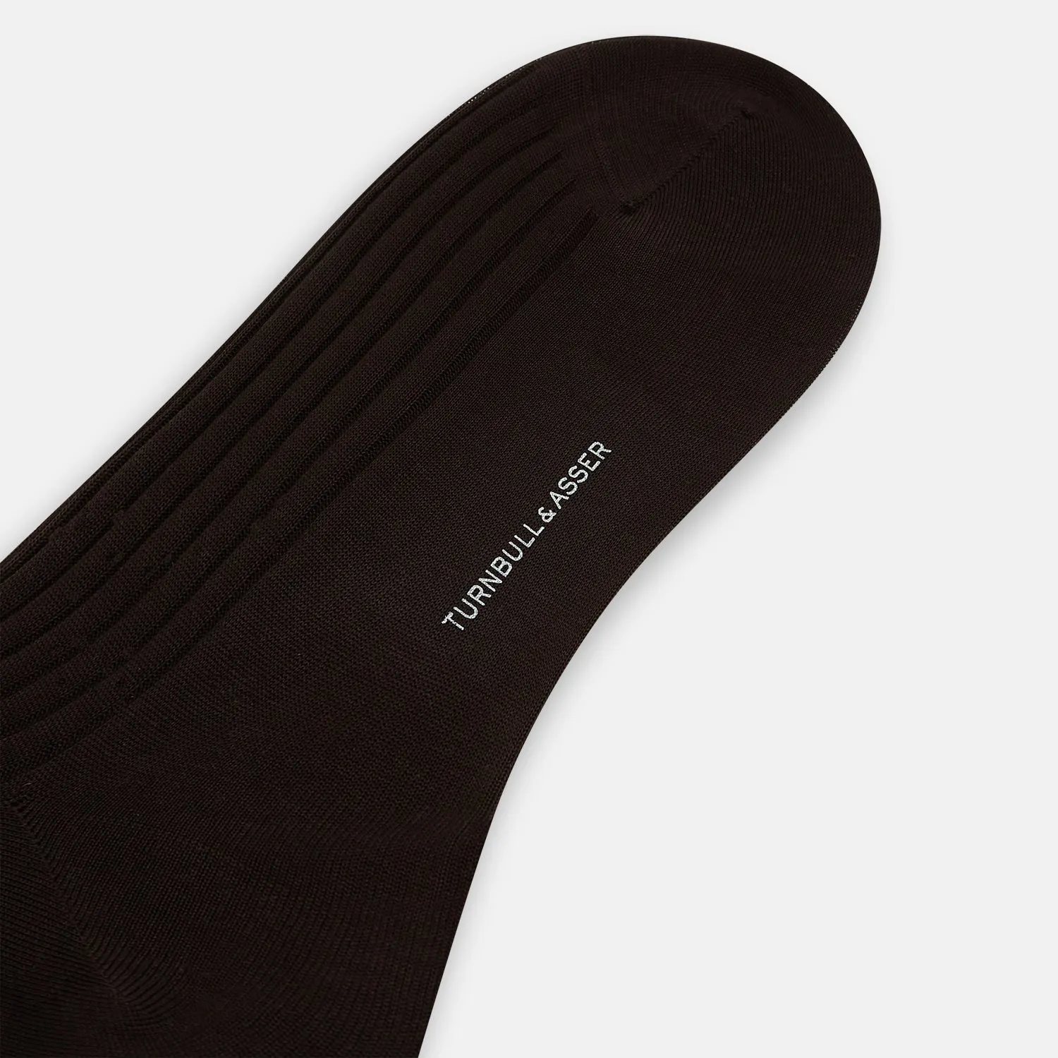 Coffee Mid-Length Socks