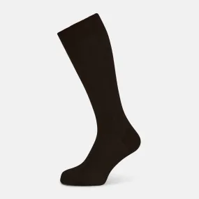 Coffee Mid-Length Socks