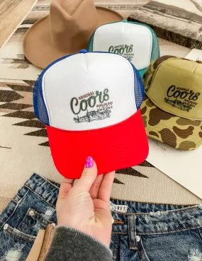 Cool Cowboy Trucker Hat (america)