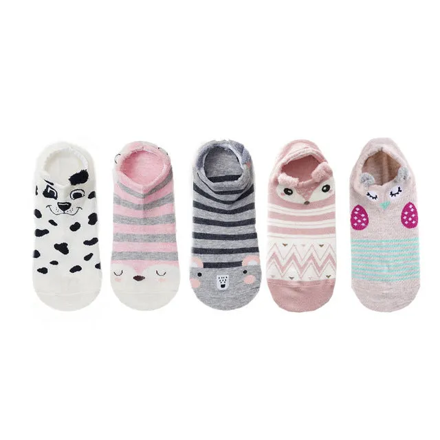 Cotton Socks Female Funny Boat Socks