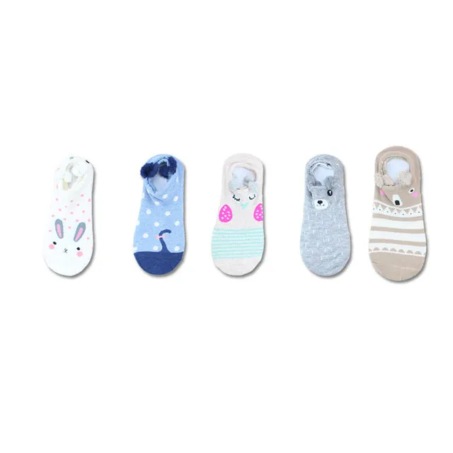 Cotton Socks Female Funny Boat Socks
