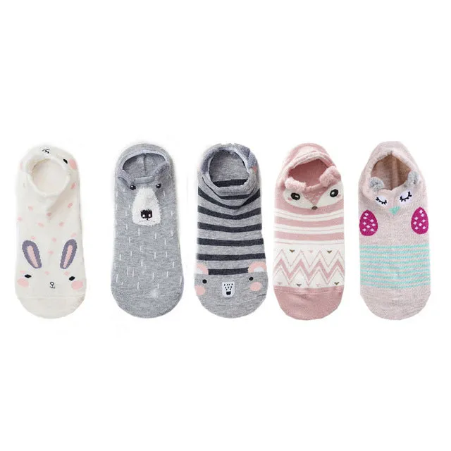 Cotton Socks Female Funny Boat Socks