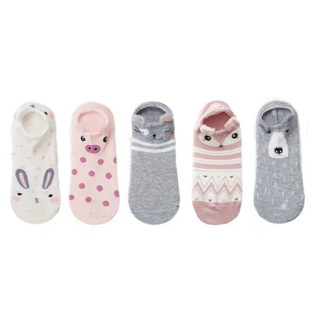 Cotton Socks Female Funny Boat Socks