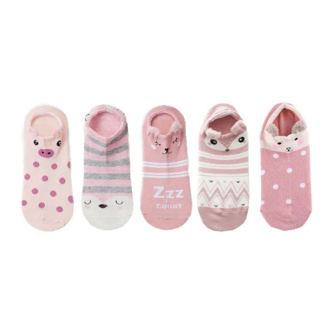 Cotton Socks Female Funny Boat Socks