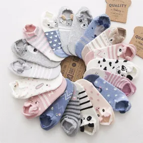 Cotton Socks Female Funny Boat Socks
