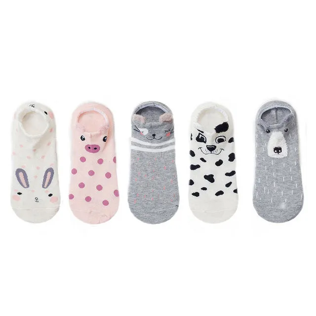 Cotton Socks Female Funny Boat Socks