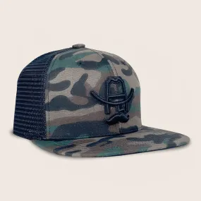 COWBOY COOL HANK CAMO/BLACK HAT