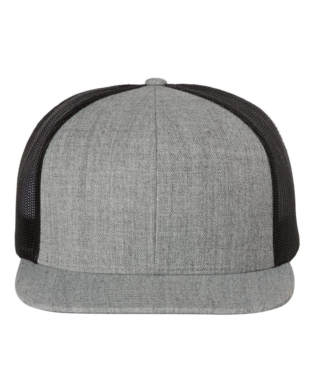 Custom Embroidery - Richardson - Wool Blend Flat Bill Trucker Cap - 511